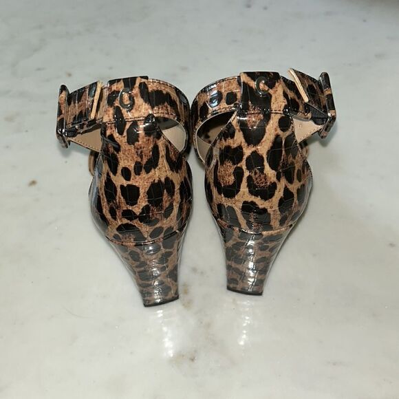 Circus by Sam Edelman leopard wedge heels size 7 - Picture 3 of 6